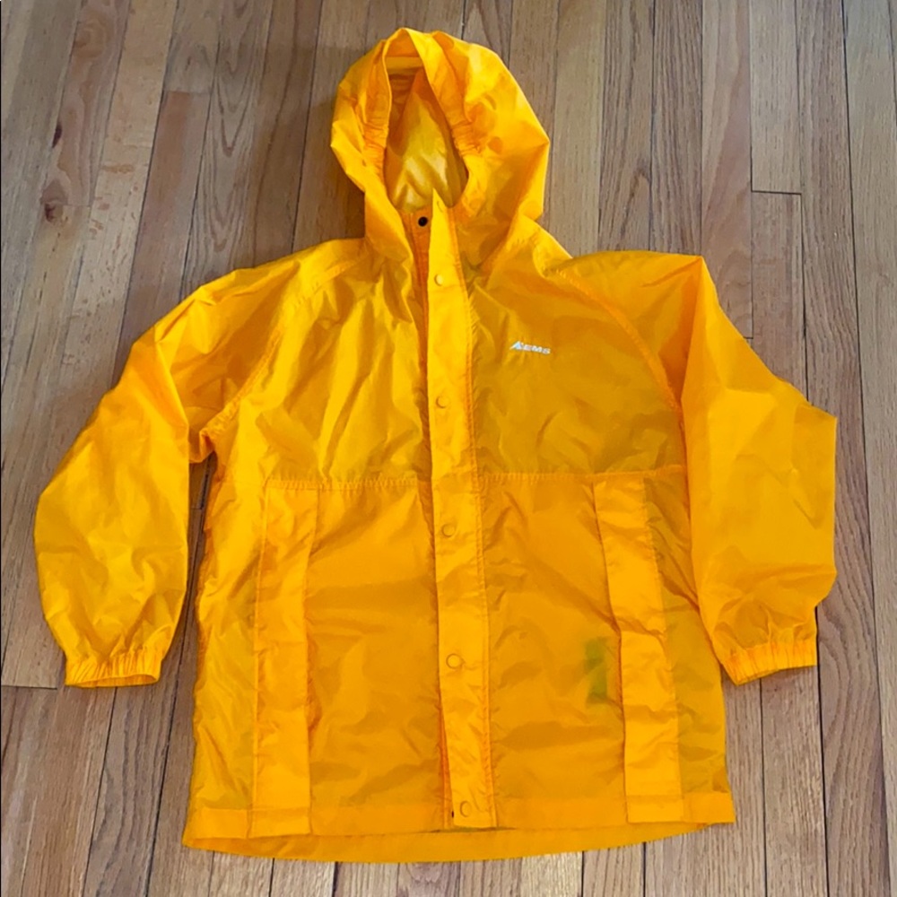 vintage EMS rain jacket